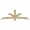 Ekena Millwork Davenport Rough Sawn Timber Gable Bracket, Douglas Fir, 96"W x 32"H x 4"D x 6"F, 8/12 Pitch GBW096X32X0406DAV00RDF - alternate 1